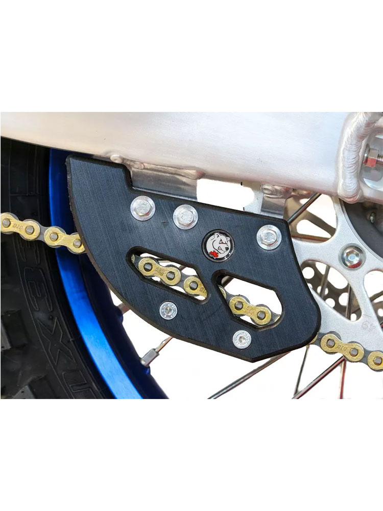 Osłona łańcucha AXP Racing Yamaha YZ 250 F/FX (24-)/ YZ 450 F/FX/WR 450F (23-) czarna