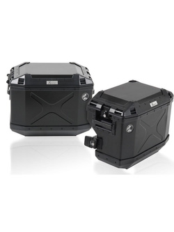 Zestaw: kufry boczne + stelaże Hepco&Becker Xplorer Cutout do BMW F 800 GS [08-18]