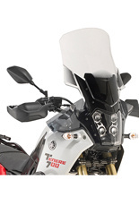 Szyba motocyklowa Kappa do Yamahy Ténéré 700 (19-24) przezroczysta