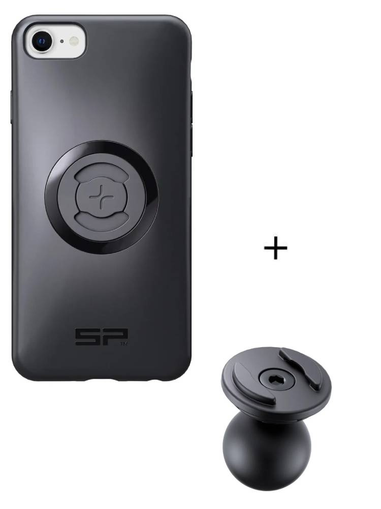 Zestaw: etui na telefon iPhone SE/8/7/6S/6 + uchwyt kulowy Pro SPC+ SP Connect