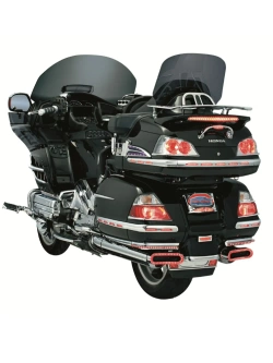 Zestaw listw ozdobnych z oświetleniem LED bagażnika Kuryakyn Honda GL 1800 Goldwing (01-10) srebrne [4 sztuki]