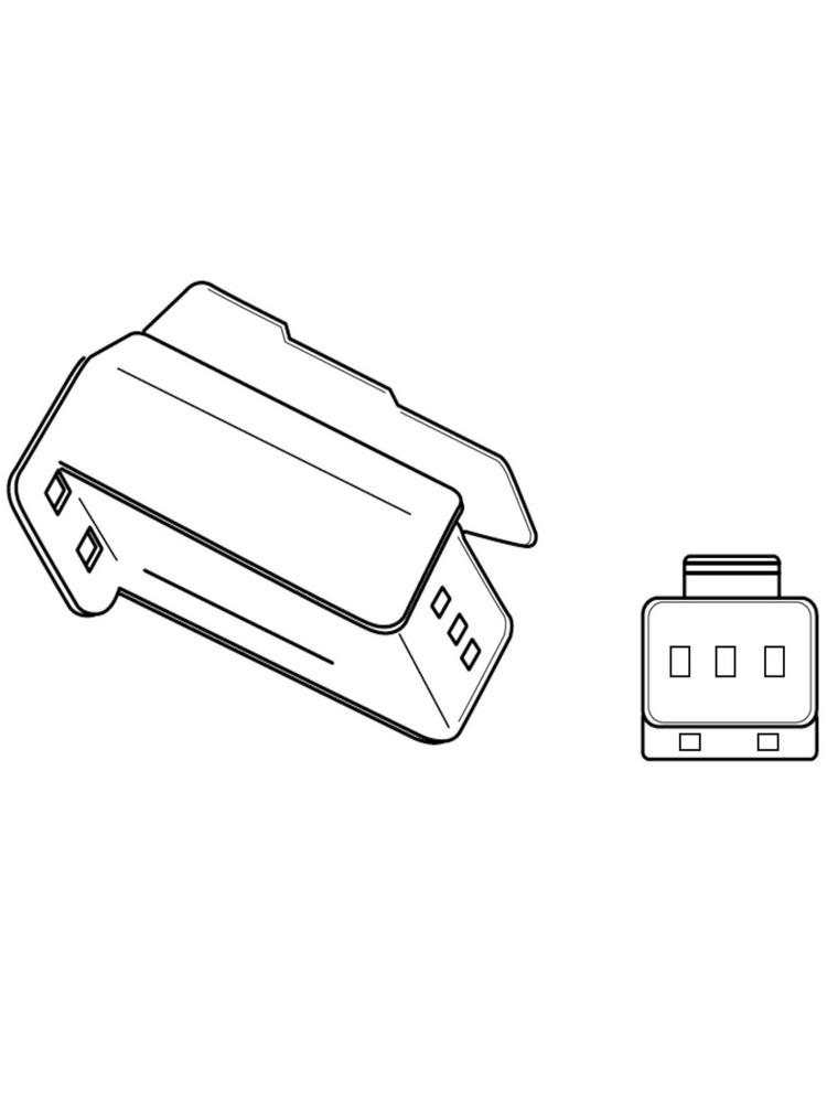 Przewody do podłączenia oświetlenia tablicy PUIG do Yamaha MT-03 (20-)