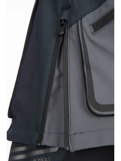 Kurtka motocyklowa tekstylna damska Klim Sedona szaro-czarna