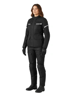 Kurtka motocyklowa damska tekstylna REV’IT! Outback 4 H2O czarna