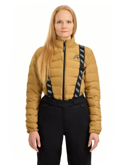 Kurtka motocyklowa damska tekstylna Rukka FlexoRina czarno-brązowa