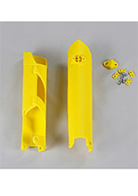 Osłony teleskopów UFO do Husqvarna TC 125/250/300/310 (14), TE-TX 125/250/300 (14-15), FC 250/350/450 (14), FE 250/350/450/501 (14-15) żółte