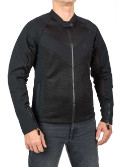 Kurtka motocyklowa tekstylna Pando Moto Stealth czarna