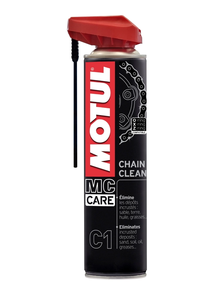 Zestaw do czyszczenia i smarowania łańcucha motocyklowego Motul