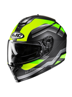 Kask integralny HJC C70N Belis czarno-zielony
