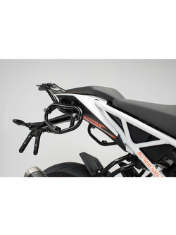 Zestaw: kufry boczne plastikowe + stelaże URBAN ABS SW-MOTECH KTM 125/390 Duke [17-] [pojemność: 2 x 16,5l]