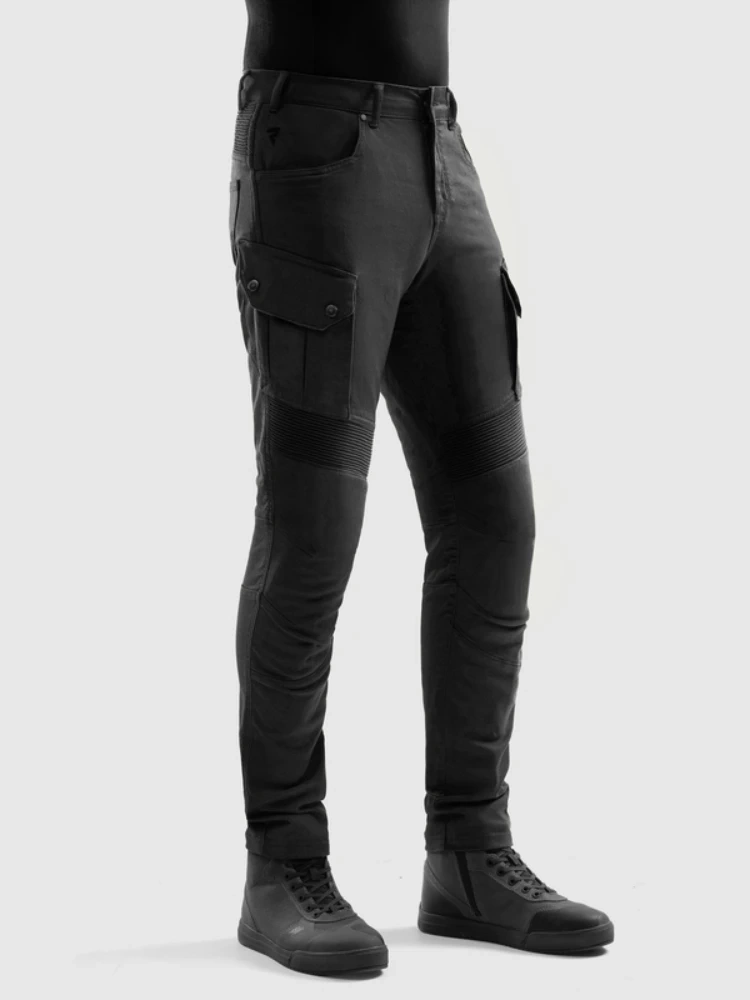Jeansy motocyklowe Rebelhorn Faster czarne