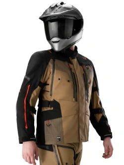 Kurtka motocyklowa tekstylna Shima Hero 3.0 G2 brązowa