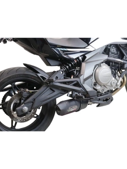 Tłumik motocyklowy G.P.R Furore Nero CF Moto 400 NK (21-23) E5 aluminiowy [bez homologacji]