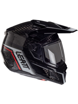 Kask adventure Leatt Kit Adv 9.5 V25 z goglami czarny