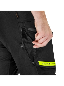 Spodnie motocyklowe tekstylne Shima Dune fluo-czarne