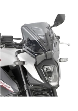 Szyba motocyklowa Kappa przyciemniana Suzuki GSX-S 1000 (21-) [mocowanie w zestawie]