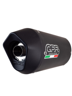 Pełny układ wydechowy G.P.R Furore Nero [Racing System, Black Aluminium] - Honda MSX / Grom 125 [13-17]