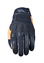 Rękawice motocyklowe tekstylne Five Scrambler czarno-żółte