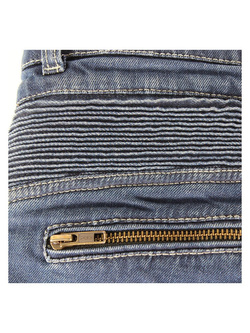 Spodnie TRILOBITE 1967 Zipsy Damskie Niebieskie