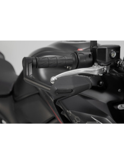 Osłony klamki hamulca i sprzęgła z osłoną przed wiatrem Sw-Motech Kawasaki/ Yamaha (wybrane modele)