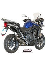 Tłumik owalny (Niska pozycja) Slip-on SC-Project do Triumph TIGER EXPLORER / XC [11-16]