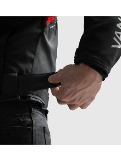 Kurtka motocyklowa tekstylna Rebelhorn Vandal 2 czarno-czerwona