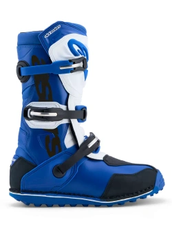 Buty enduro Alpinestars MX Tech T czarno-biało-niebieskie