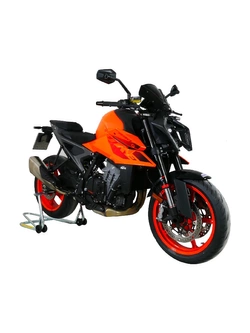 Szyba motocyklowa sportowa MRA "NSPM" KTM Duke 990 (24-) czarna 