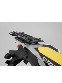 Zestaw: kufry boczne + kufer centralny + stelaże TRAX ADV SW-MOTECH do motocykla Suzuki DL 650 V-Strom (17-25), V-Strom 650XT (17-25)