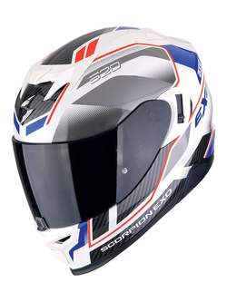 Kask integralny Scorpion Exo-520 Evo Air Lena biało-niebieski