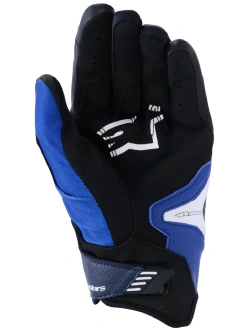 Rękawice motocyklowe Alpinestars SP-R Pro czarno-biało-niebieskie