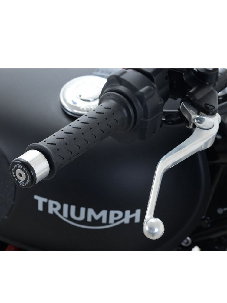 Końcówki kierownicy R&G Racing Triumph Street Twin (16-18)/Speed Twin 1200 (19-21)/Speed Twin 900 (22-24) czarne