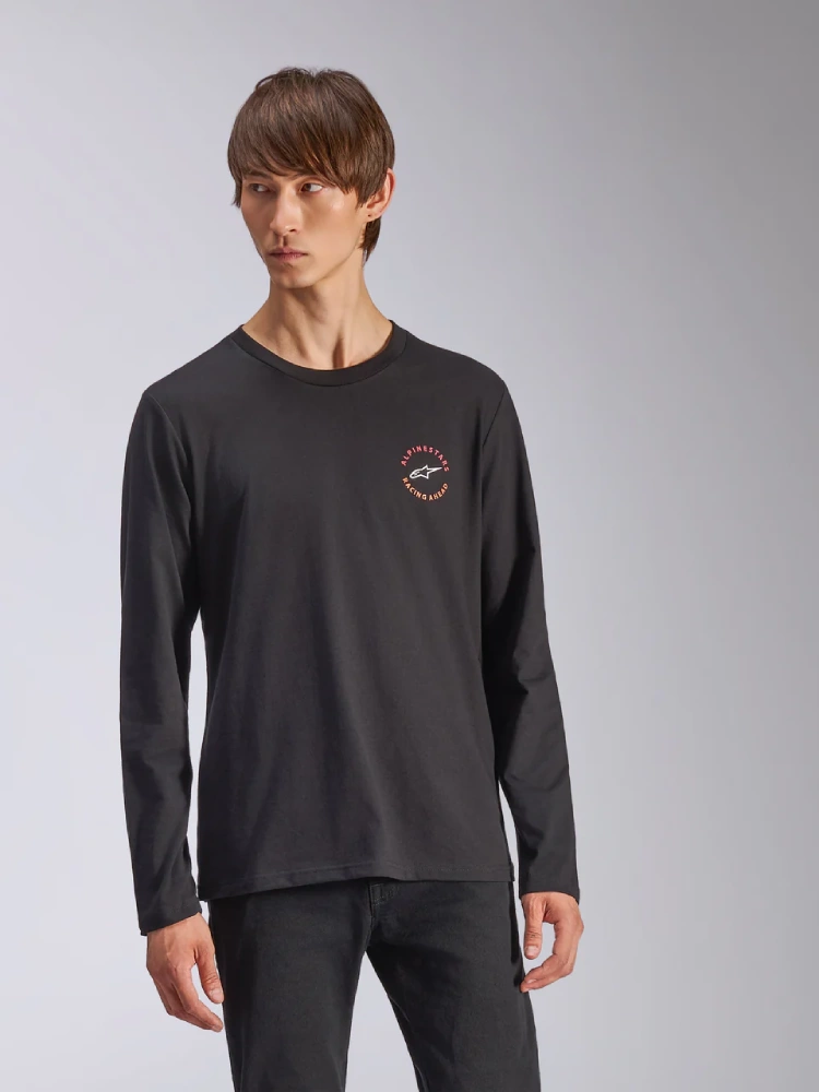 Koszulka z długim rękawem Alpinestars True CSF czarna