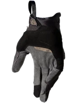 Rękawice motocyklowe Leatt Hydradri 5.5 Slealth Short czarno-szaro-złote