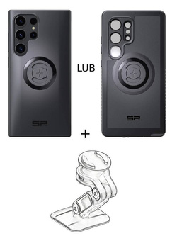 Zestaw do samochodu: etui na telefon Samsung Galaxy S24 Ultra + mocowanie SP Connect