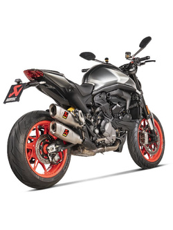 Tłumik motocyklowy Akrapović Slip-On Line Ducati Monster 937 (21-)/ SP (23-) tytanowy