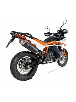 Tłumik motocyklowy IXRACE GOBI KTM 890 Adventure (21-) czarny, z homologacją