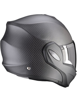 Kask szczękowy Scorpion Exo-Tech Evo Carbon Solid matowy czarny