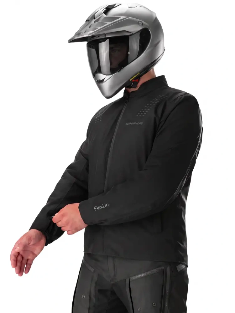 Kurtka motocyklowa tekstylna Shima Hero 3.0 G2 szaro-czerwona