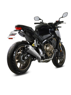 Pełny układ wydechowy (Delta Race) MIVV do Honda CB650 R (19-) / CBR650 R (19-) srebrny