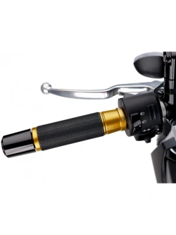 Manetki PUIG 3553 Hi-Tech Ascent do kierownic o średnicy 22 [mm] złote