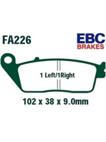 Klocki hamulcowe EBC EPFA226HH 102 x 38 x 9.0mm NA PRZÓD