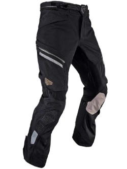 Spodnie motocyklowe tekstylne Leatt DriTour 7.5 Stealth czarne