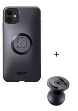 Zestaw: etui na telefon iPhone 11/XR + uchwyt kulowy Pro SPC+ SP Connect