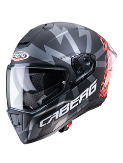 Kask integralny Caberg Drift Evo Storm czarno-czerwony matowy