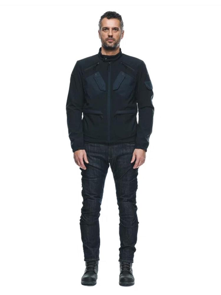 Kurtka motocyklowa tekstylna Dainese Lario Tex czarna