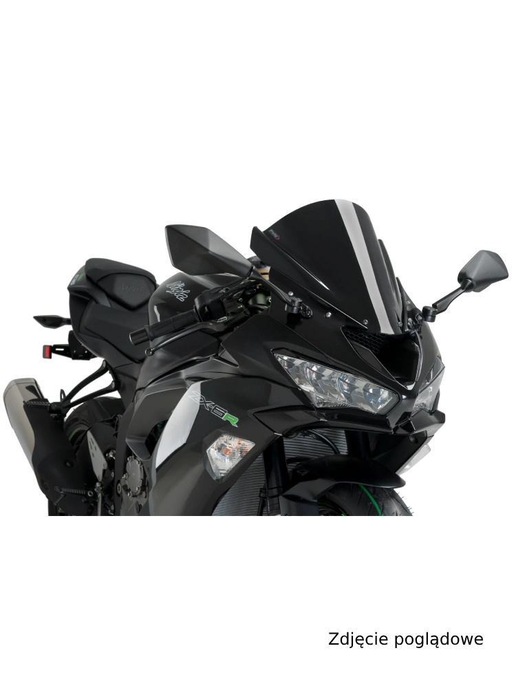 Szyba motocyklowa sportowa PUIG Z-Racing Kawasaki ZX-6R 636 Ninja (13-17)/ ZX-6R Ninja (09-17) karbonowa
