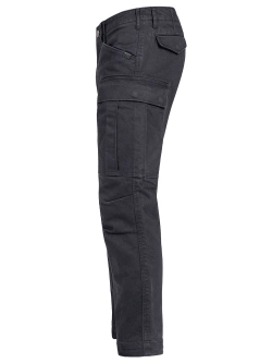 Spodnie motocyklowe tekstylne John Doe Regular Cargo Mono czarne