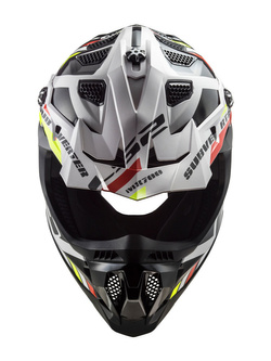 Kask enduro LS2 MX700 Subverter Evo II Stomp biało-czarny