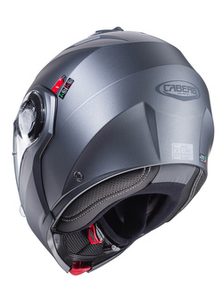 Kask szczękowy Caberg Duke Evo szary matowy